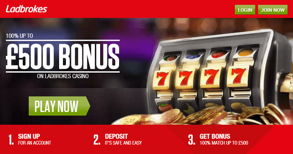 Ladbrokes Casino Deposit Bonus
