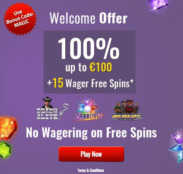 Slots Magic Casino Welcome Offer